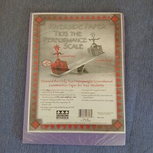 Riverside Purple colored paper 9" x 16" 50 sheets Violet New